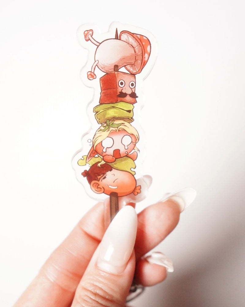 Maze Acrylic Keychain