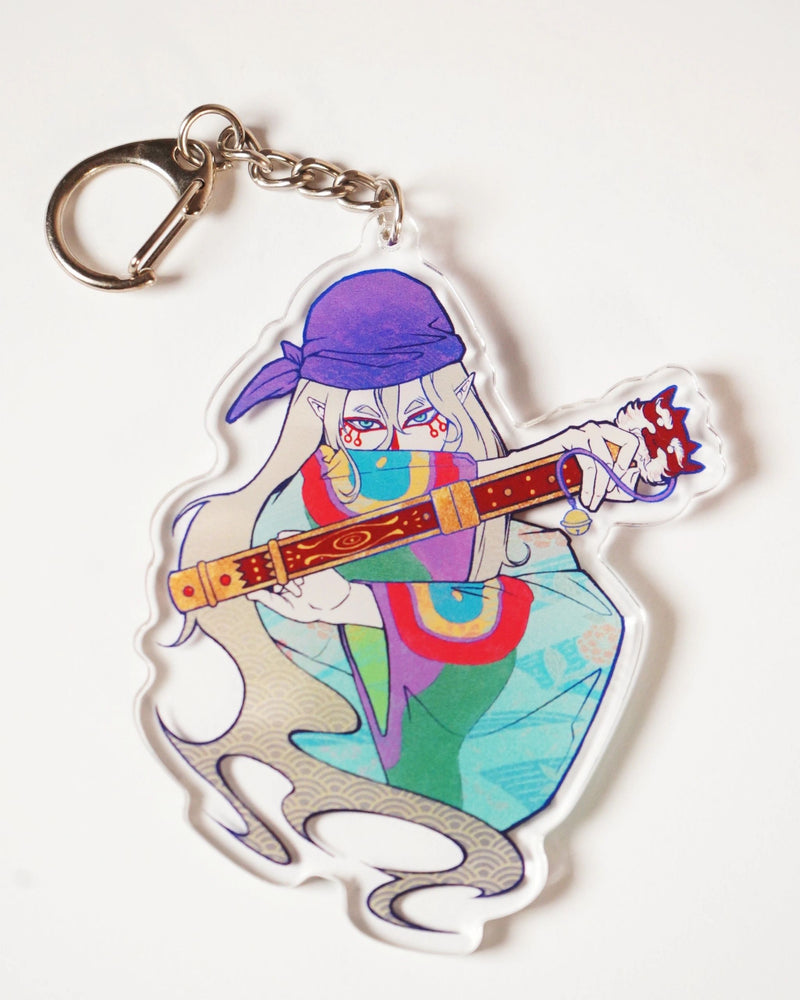 Fantasy Musician Acrylic Keychain