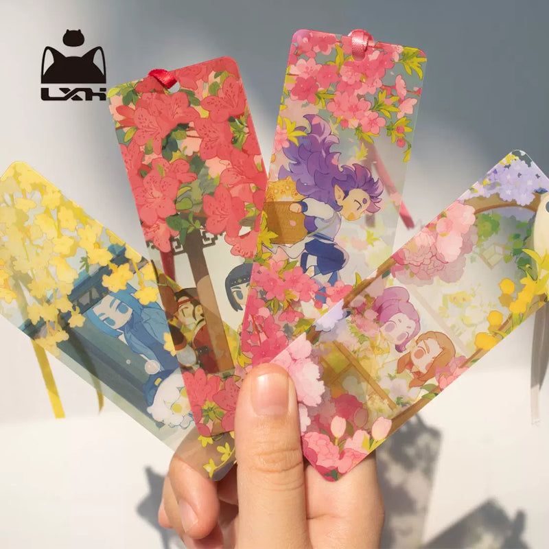 Luo Xiaohei Seasonal Translucent Bookmark