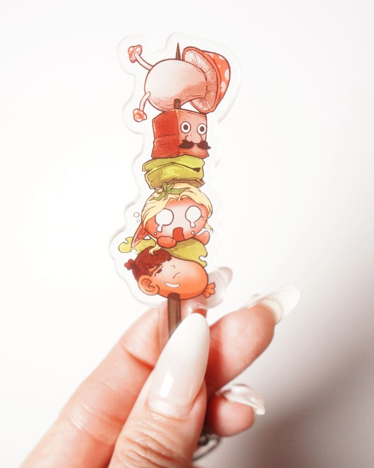 Maze Acrylic Keychain