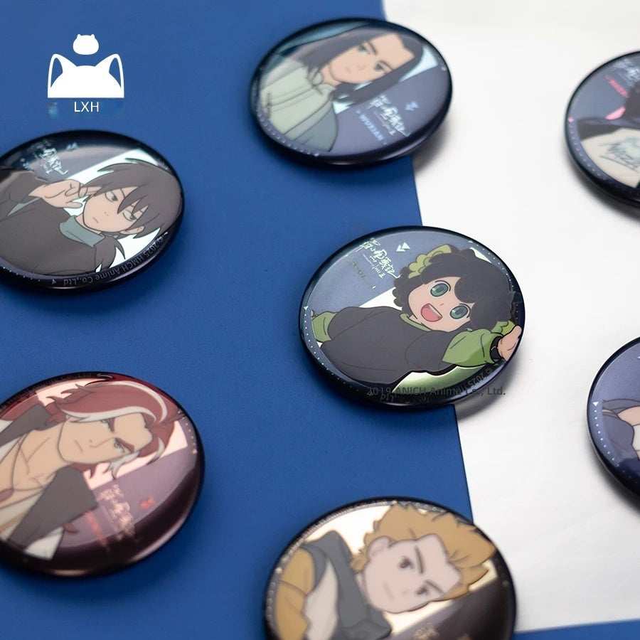 Luo Xiaohei II Character Collectible Button Badge - Anime Tinplate Pin