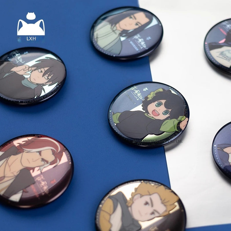 Luo Xiaohei II Character Collectible Button Badge - Anime Tinplate Pin