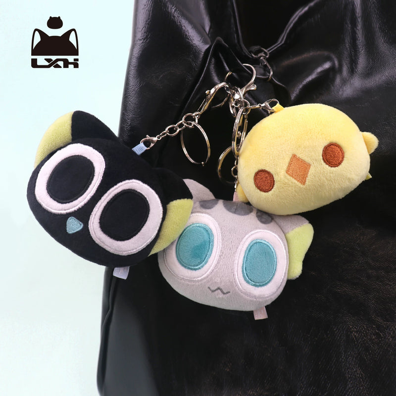 Luo Xiaohei - The Legend of Hei Big Head Plush Keychain Charm