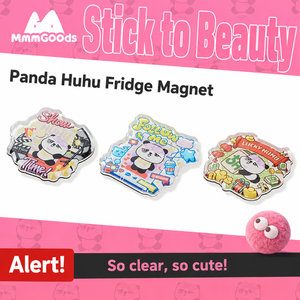 Panda Project - Panda Huhu Acrylic & Metal Fridge Magnet view 3