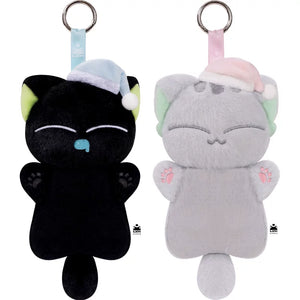 Luo Xiaohei Sleeping Cat Beanbag Plush Pendant Keychain view 4
