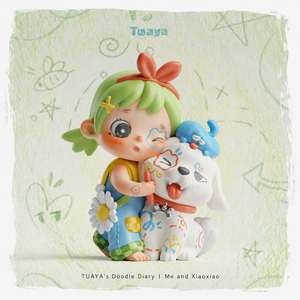 Tuaya Doodle Diary Series Blind Box Collectible Art Toy Figures view 4