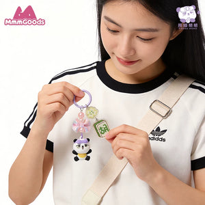 Panda Project - Panda Huhu Plush Bag & Plush Keychain view 5