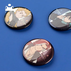 Luo Xiaohei II Character Collectible Button Badge - Anime Tinplate Pin view 4