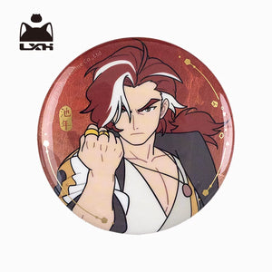 Luo Xiaohei II Battle Series Metallic Shimmer Button Pin Badges view 8