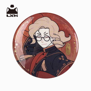 Luo Xiaohei II Battle Series Metallic Shimmer Button Pin Badges view 12