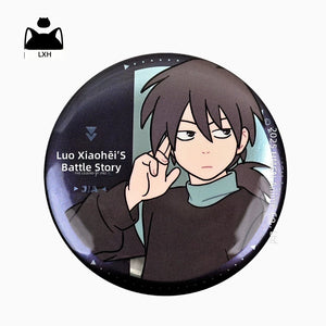 Luo Xiaohei II Character Collectible Button Badge - Anime Tinplate Pin view 10