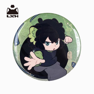 Luo Xiaohei II Battle Series Metallic Shimmer Button Pin Badges view 6