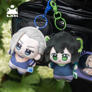 Luo Xiaohei - The Legend of Hei Movie II - 10cm Chibi Character Plush Keychain view 3