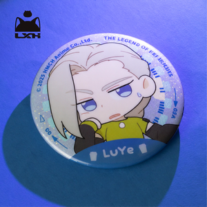 Luo Xiaohei II Movie Time Glitter Pin Badge view 4