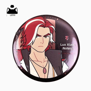 Luo Xiaohei II Character Collectible Button Badge - Anime Tinplate Pin view 9