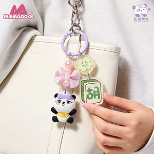 Panda Project - Panda Huhu Plush Bag & Plush Keychain view 3