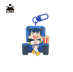 Luo Xiaohei Movie Theater Series Chibi Acrylic Keychain view 5