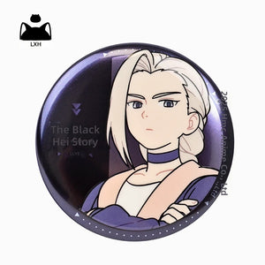 Luo Xiaohei II Character Collectible Button Badge - Anime Tinplate Pin view 5