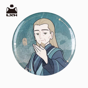 Luo Xiaohei II Battle Series Metallic Shimmer Button Pin Badges view 13