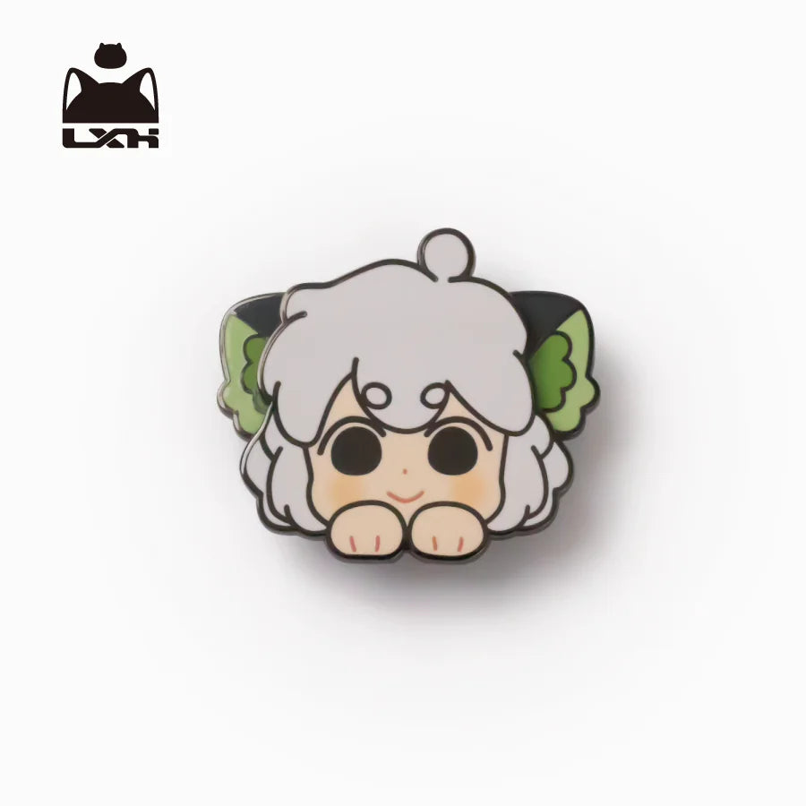 Luo Xiaohei Wobble Badge Interactive Metal Enamel Pin Collection