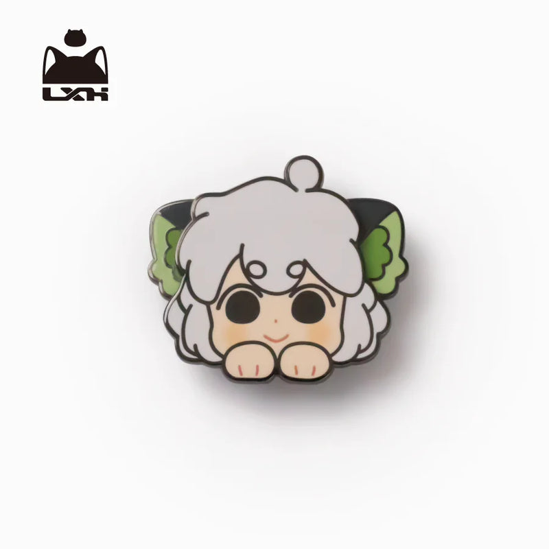 Luo Xiaohei Wobble Badge Interactive Metal Enamel Pin Collection
