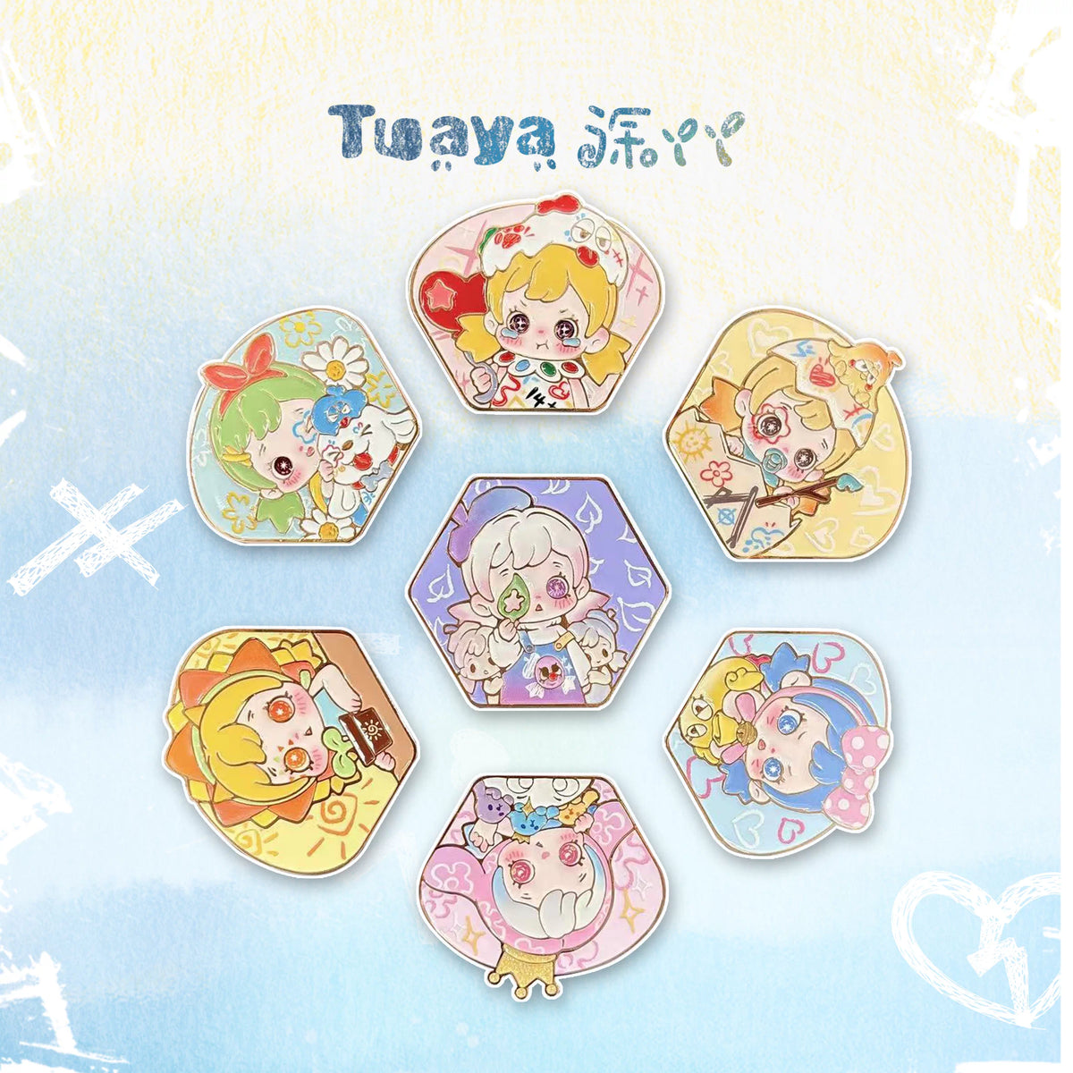 Tuaya Flower Series Fridge Magnet Blind Box