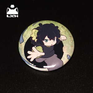 Luo Xiaohei II Battle Series Metallic Shimmer Button Pin Badges view 4