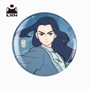 Luo Xiaohei II Battle Series Metallic Shimmer Button Pin Badges view 7