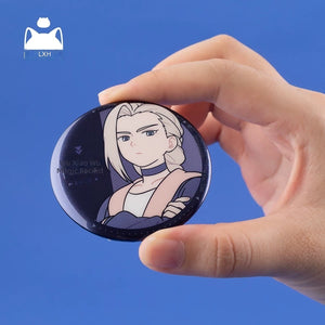 Luo Xiaohei II Character Collectible Button Badge - Anime Tinplate Pin view 2