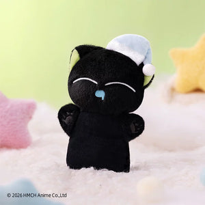 Luo Xiaohei Sleeping Cat Beanbag Plush Pendant Keychain view 2