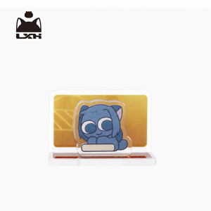 Luo Xiaohei Cat Theater Mini Scene Acrylic Standee view 2