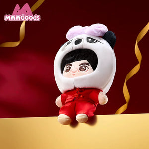 Panda Project Official Jackie Chan & Huhu 13cm Cotton Plush Doll view 3