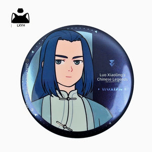 Luo Xiaohei II Character Collectible Button Badge - Anime Tinplate Pin view 7