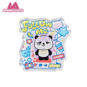 Panda Project - Panda Huhu Acrylic & Metal Fridge Magnet view 8