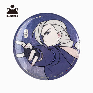 Luo Xiaohei II Battle Series Metallic Shimmer Button Pin Badges view 15
