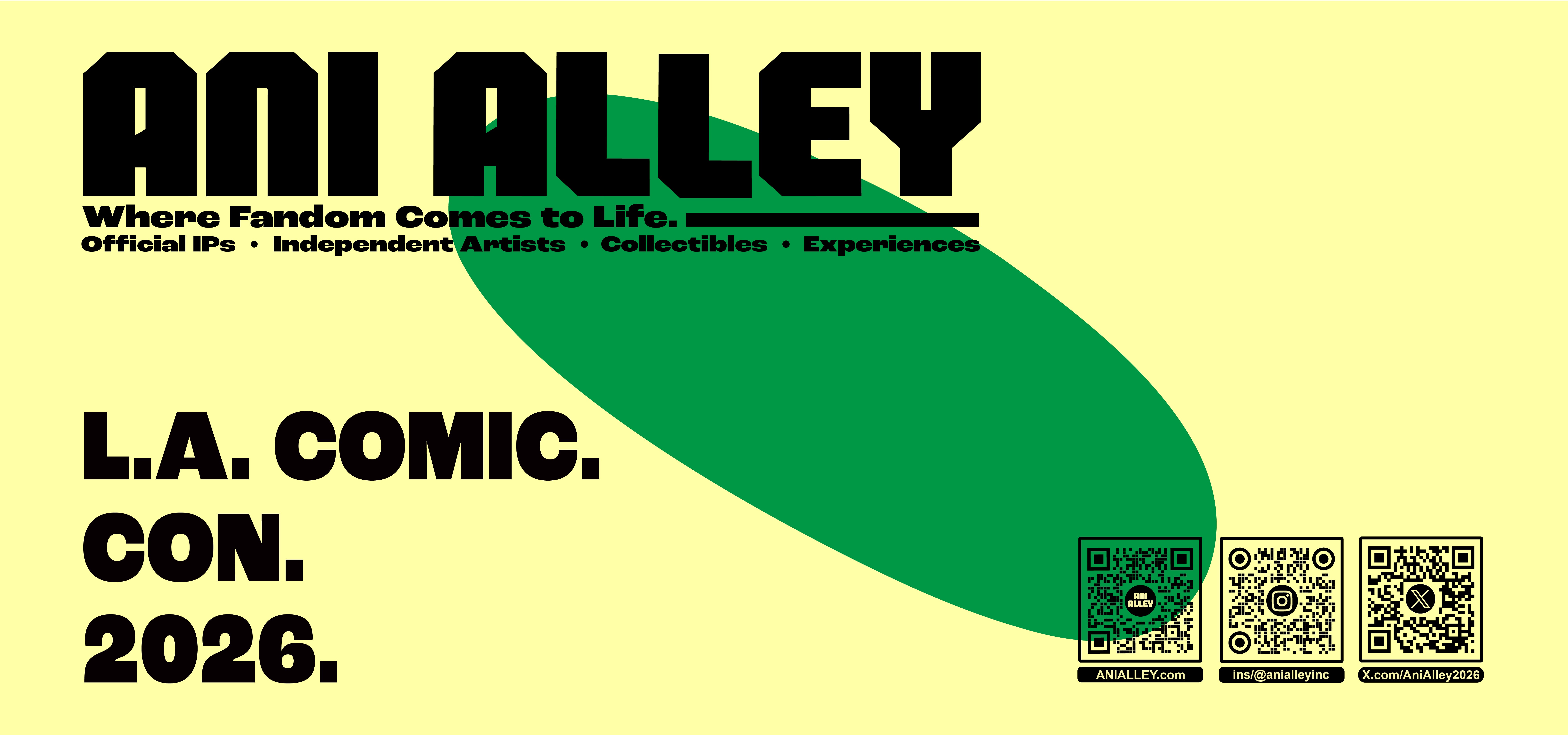 Ani Alley at L.A. Comic Con 2026